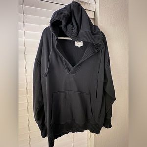 Aerie V Neck hooded sweatshirt